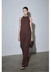 Suud Collection Brown Joli Mini Leather Bag