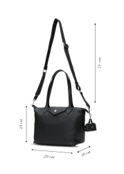 U.S. Polo Assn. Women's Shoulder Bag with Black Scarf Us25597 Online Exclusive