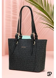 Just Polo حقيبة كتف أنيقة للنساء من الجلد الناعم الفاخر قابلة للتعديل بحزام متقاطع من الجلد الناعم الفاخر للموسم الجديد مكونة من 4 أقسام