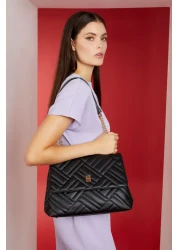 Pierre Cardin Black Women's Shoulder Bag 05PO22Y1611