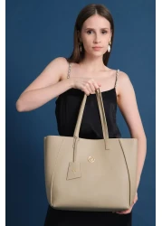 Garbalia Sofia Large Size Women's Shoulder Bag - Magnet Closure, Wide Zipper Compartment