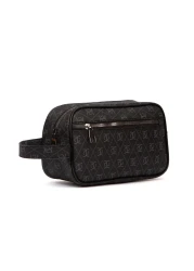 Adelina Bags Patterned Portfolio Travel Handbag and Mechanical Wallet Set