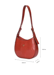 U.S. Polo Assn. حقيبة كتف نسائية سوداء موديل US24672