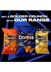 دوريتوس رقائق تورتيلا بالفلفل الحار والحلو 21 غرام حزمة من 12