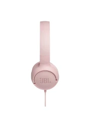 JBL Tune 500 Wired Headphone With Deep Pure Bass Sound Pink