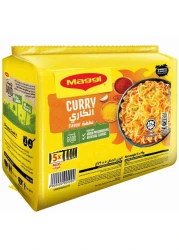 Nestle Maggi 2 Minutes Curry Flavour Noodles 79g Pack of 5