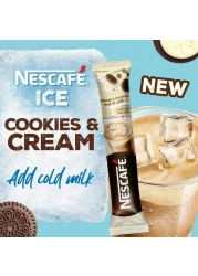 Nescafe Cookies and Cream Ice Coffee Mix, 25g Pack of 10