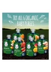 جيربر هريس التفاح والموز والتوت الأزرق والتوت الأسود العضوي 90 غرام