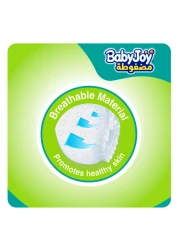 Baby Joy Compressed Diamond Diapers Medium Size 3 6-12kg Jumbo Pack 52 Diapers