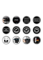 بلاك آند ديكر مقلاة هوائية رقمية AF4500-B5 كبيرة جدًا- أسود سعة 4.5 لتر