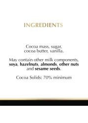 Lindt Excellence 70% Cocoa Dark Chocolate 100g