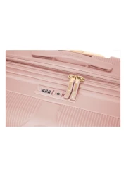 أميركان توريستر حقيبة سفر صلبة بعجلات إنستاغون سبينر باللون الخوخي الزهري 81 سم