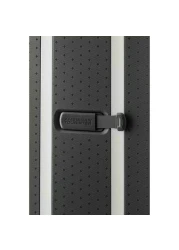 أمريكان توريستر تريبوس حقيبة سفر بأربع عجلات وبهيكل صلب للأمتعة الكبيرة بطول 78 سم باللون الرمادي الداكن