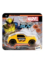 Skoodle Marvel Pull-Back Mightiest SUV Car Toy Black Panther Hulk and Wolverine