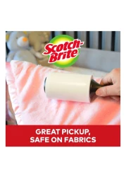 Scotch-Brite Lint Roller With 30 Sheets Black 4.55m