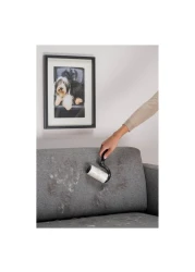 سكوتش برايت بكرة لاصقة للغاية لإزالة شعر الحيوانات الأليفة من الأسطح المسطحة - أسود