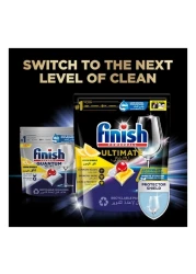 Finish Powerball Quantum All In 1 Lemon Sparkle Dishwasher Detergent 90 Tablets