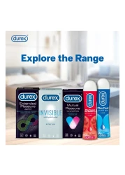 ديوركس واقي ذكري خالي من لاتكس - أبيض 20 قطعة