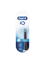 Oral-B iO Series Ultimate Clean Replacement Brush Heads RB CB-2 Black 2 PCS