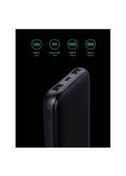 أوكي سليم باور بانك أسود 10000 مللي أمبير 15 واط