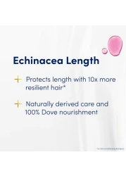 Dove Shampoo Strengthens Hair To Promote Hair Growth Echinacea Length 400ml
