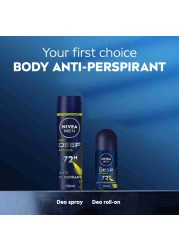 NIVEA MEN DEEP Extreme MaxxTech Antiperspirant for Men Spray 150ml