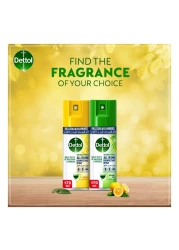Dettol Citrus Antibacterial All-In-One Disinfectant Spray White 400ml And 170ml