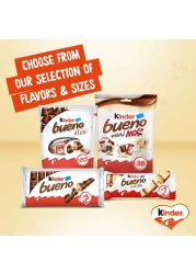 Kinder Bueno Milk Chocolate Bar Multi Pack of 5 10 Bars 215g