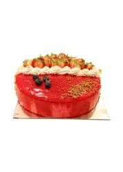 كعكة الغابة السوداء لعيد الميلاد