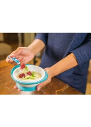 Nuk Eating Bowl With 2 Lids SNK661 Multicolour