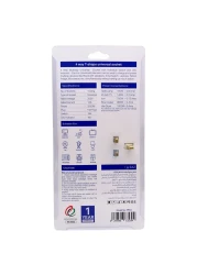 ماي تشويس محول المقبس الحائطي العالمي رباعي الإتجاهات على شكل حرف T