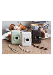 فوجي فيلم إنستاكس ميني ليبلاي كاميرا هجينة فورية برونزية داكنة