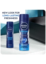 NIVEA MEN Antiperspirant Spray for Men Fresh Active Fresh Scent 150ml