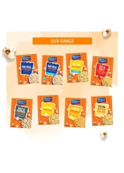 American Garden Gluten-Free Microwave Natural Lite Popcorn 3 Bags, 240g