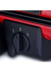 تيفال صانعة ساندويتشات شواية الترا كومباكت بقوة 1700 واط GC302528 أحمر
