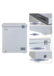 Super General Chest Freezer SGF222HM Grey 200L
