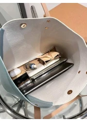 Tote Bag For Girls Lightweight Faux Leather With Top Handle Perfect For Daily Commute Travel Tote Bags For Ladies