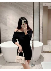 Women s Elegant Butterfly Decor Box Shaped Evening Bag With Faux Pearl Handle Romantic For Wedding Formal Party Banquet Or Prom Elegant Pearl Bag