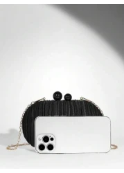 SHEIN BAE Women s Elegant Solid Color Minimalist Chic Evening Clutch Bag Valentines