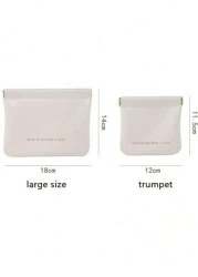 Sequin Makeup Cosmetic Case Multifunctional Small Bag Women Portable Large Capacity Bag For Data Cable Storage Summer Travel Vacation Home Bathroom Decor Holiday Makeup Organizer