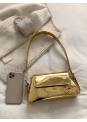 Metallic Flap Bag