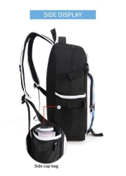 Disney Graphic Simple Letter Print Lightweight Oxford Cloth Backpack Large Capacity Laptop Bag Travel Rucksack Adjustable Straps Multi Compartment College Style Suitable For Students Summer