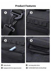 Extra Large Multi Purpose Travel Bag Hand Carry Backpack For Men High Capacity Duffle Bag Moving Storage Outdoor Gear With Trunk Organizer Graduation Camping