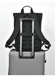 peach tree Backpack Suitable For School Travel Laptop Large Capacity PU Leather Solid Color Streamlined Fashion Casual Business Fitness Outdoor Multi Function Father s Day Boyfriend Gift Goyard Peach