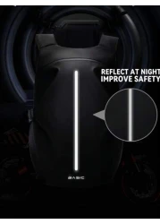 Cycling Backpack Motorcycle Helmet Bag Full Helmet Backpack Women Knight Bag Waterproof Travel Bag Travel Man Large Capacity Multi Functional For Work Travel Business For Hiking Camping For Women And