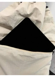 peach tree Large Capacity Men s Travel Backpack Drawstring Closure Outdoor Backpack Versatile Casual Commuter Lightweight Shoulder Bag Multifunctional Portable Fashion Leisure Gift Peach Tree Brand