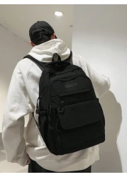 حقيبة ظهر مصدر للكتب مضادة للماء محمولة للسفر، العطل، العمل، المكتب، الرياضة، النادي، للخارج، من النايلون كا