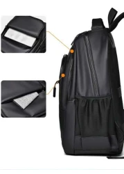 1 PC Water Proof And Wear Resistant Men s Large Capacity Backpack Travel School Bag College School Casual Backpack Solid Color Backpack Sports Holiday Essentials Travel Bag Summer Large Bag Spring Sch