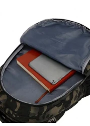 Camouflage Tactical Backpack Men Purse Can Hold 15 6 Inch Computer Bag Lightweight School Bag Large Capacity Travel Bag Commuter Convenient Day Bag Multifunctional Book Bag For Students Junior High Sc