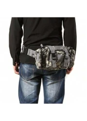 NYXIA Versatile Waterproof Crossbody Bag Outdoor Portable Chest Bag Bicycle Bag High Quality Nylon Waist Bag With Adjustable Strap For Outdoor Adventures Camping Daily Use Bag Students University Bag